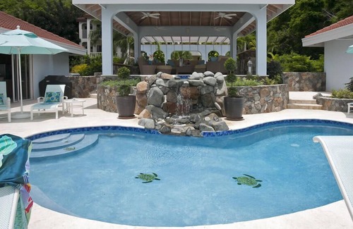 Spanish Town Villa | Blue Lagoon in Mahoe Bay by Personal Villas - Alfresco Dining, Relaxing Sound o