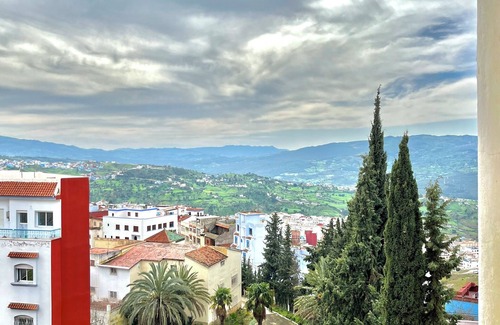 Chefchaouen Apartment | Blue Pearl Apartment oasis of tranquility with spectacular views