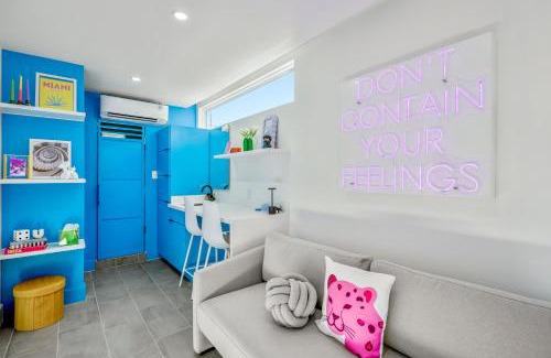 Greater East End Apartment | Blueberry Container @ EADO Juice Box