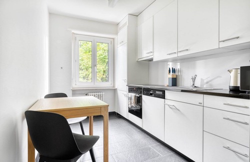 Basel City Centre Apartment | Blueground | Basel-Wettstein, balcony, nr Rhine