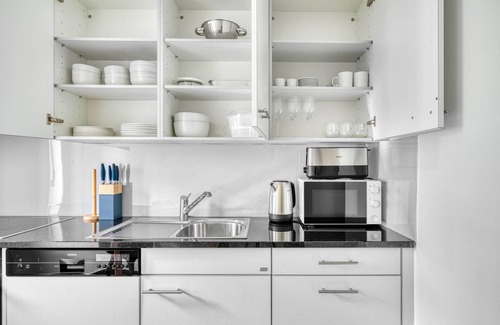 Basel City Centre Apartment | Blueground | Basel-Wettstein, balcony, nr Rhine