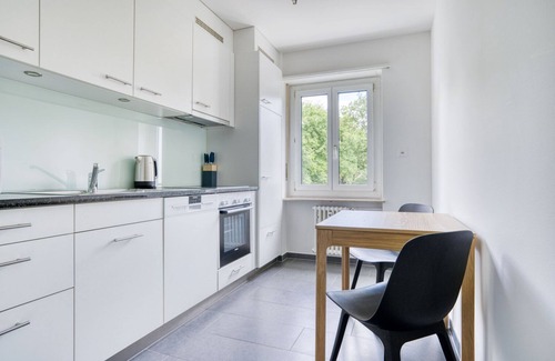 Basel City Centre Apartment | Blueground | Basel-Wettstein, balcony, nr Rhine