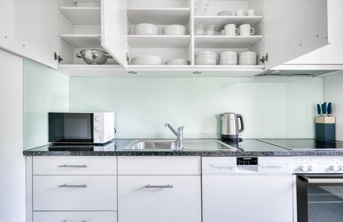 Basel City Centre Apartment | Blueground | Basel-Wettstein, balcony, nr Rhine