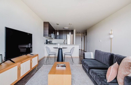 Brighton Apartment | Blueground | Columbia City, AC, w/d, nr parks