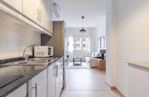el Fort Pienc Apartment | Blueground | Fort Pienc, AC, nr Sagrada Família