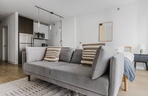 Downtown Chicago Apartment | Blueground | The Loop, pool & gym, nr park