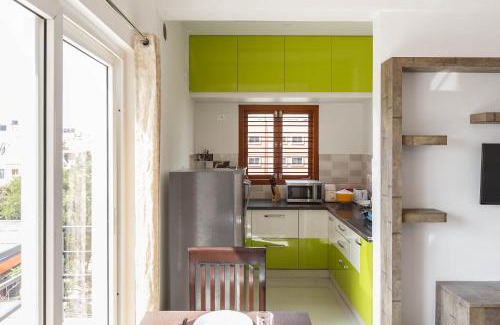 Sector 2 Apartment | BluO 1BHK HSR Layout - Terrace Garden, Balcony