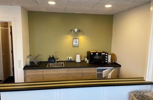 Randers Apartment | Bo i centrum med egen p-plads, 5G wifi og Apple TV