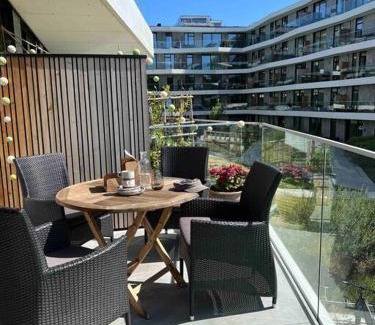 Aarhus C Apartment | Bo med stil og udsigt til Aarhus lystbådehavn