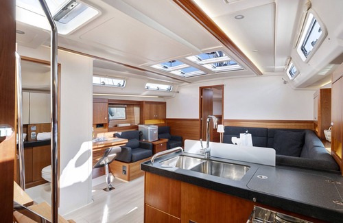 Positano City Centre Boat Rental | Boat 'Sailboat Hanse 455' with Private Terrace, Wi-Fi and Air Conditioning