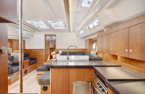 Positano City Centre Boat Rental | Boat 'Sailboat Hanse 455' with Private Terrace, Wi-Fi and Air Conditioning