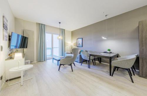 Ostseebad Wustrow Apartment | Boddenzeit - Moderne Ferienwohnung mit Nordbalkon, Wellnessbereich und Nähe zum Ostseestrand