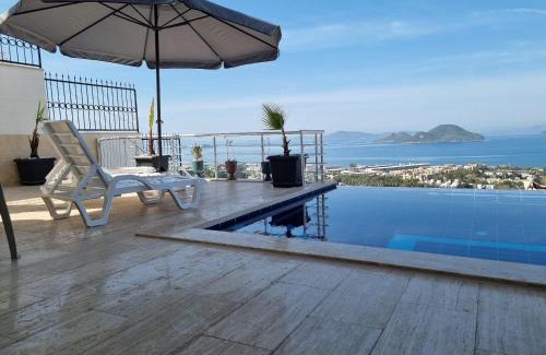Kadıkale Villa | Bodrum eaSon Villa & House 350m2 Full Sea View with Private Infinity Pool