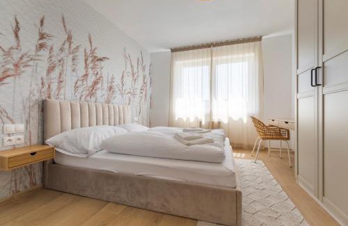 Modra Apartment | Boho Apt w Jacuzzi, Grill & Garden