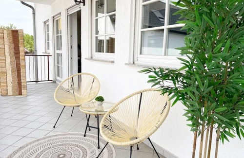 Bad Homburg v.d. Hoehe Apartment | Boholounge/U-bahn, Viel Platz, Balkon, Stellplatz