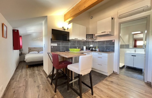 Bonnefoy-Roseraie-Gramont Apartment | Bonnafé - Air-conditioned Studio near the city center!