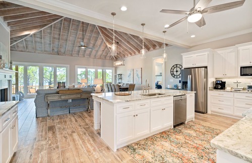 Dauphin Island House | Bonnie Blue II Gulf Front Beauty-Community Pool n Tennis Courts