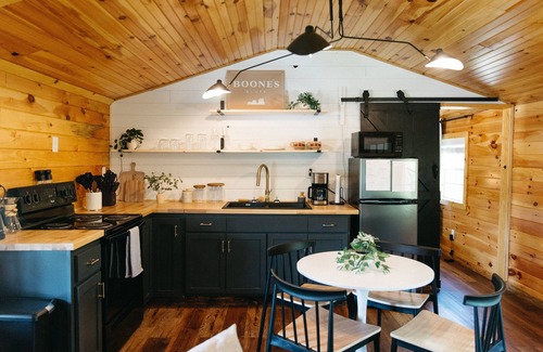 Pine Ridge Cabin | Boone's Bluff RRG- HUMBLE COZY STAY w/Firepit