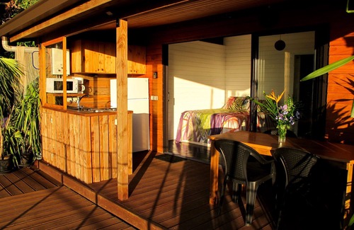 Arue House | Bounty Lodge vacation rentals with panoramic lagoon and ocean views