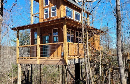 Pickens Cabin | Branches Up Tree House Mountain Getaway