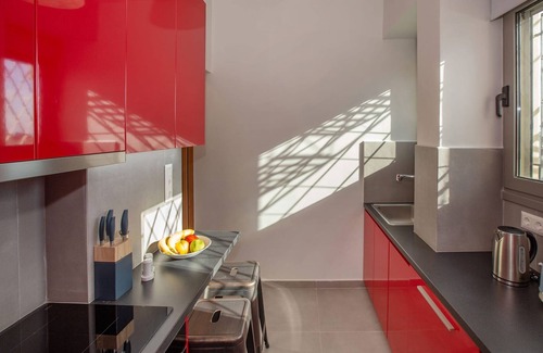 Plaka Condo | Brand new 3bdr Apt in Syntagma with Acropolis view, Luxury Apartment