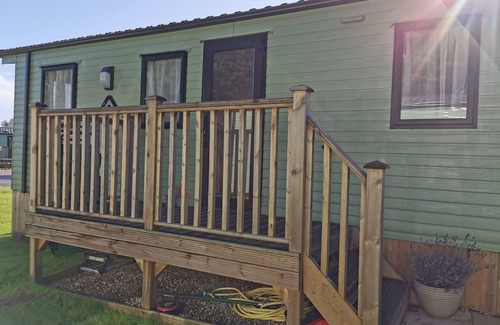 Knaresborough House | Brand new caravan with outdoor swimming