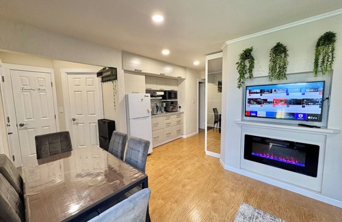 St. Francis Apartment | Brand new cozy luxury apartment! Massage chair, two fireplaces with heaters