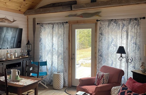 Gouldsboro Cottage | Brand New House! Charming tiny home on small farm close to Schoodic Peninsula.