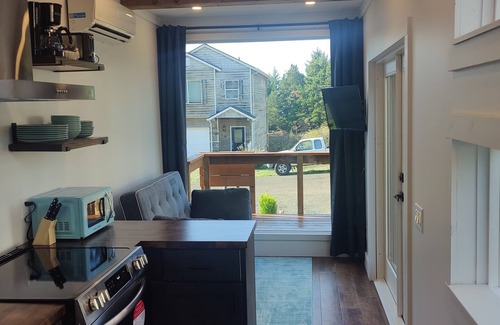Oceanside Cabin | Brand New Industrial Modern Container Home, Minutes from Beach