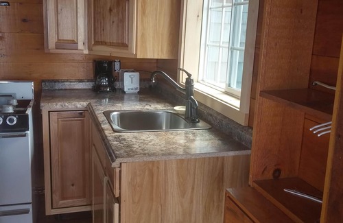 Northeast Somerset Cabin | Brassua Lake Camps in Rockwood, Maine (Antler)
