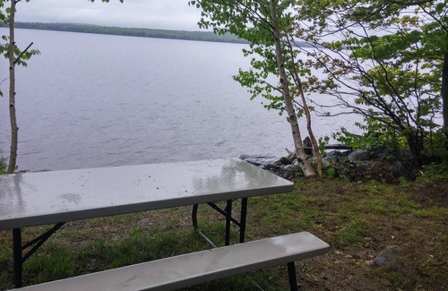 Northeast Somerset RV Rental | Brassua Lake Camps Tent/Small Camper site on the water