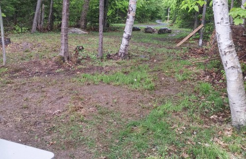 Northeast Somerset RV Rental | Brassua Lake Camps Tent/Small Camper site on the water