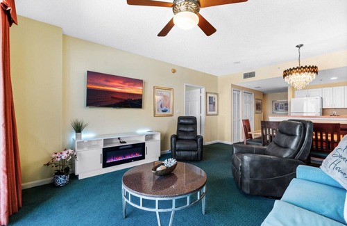 Daytona Beach Condo | Breathtaking 2BR condo with Private Oceanfront Balcony @ Wyndham Ocean Walk Resort