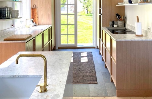 Skottevik House | Breathtaking Beach Home w/Pool, Private Bay & Boat