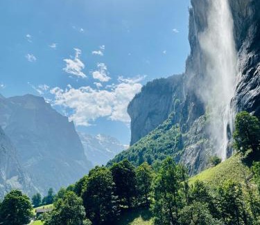 Lauterbrunnen Apartment | Breathtaking Waterfall Apartment nr 3