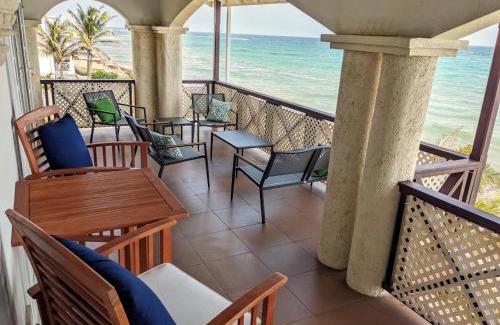 Oistins Apartment | Breezy Ocean Front Condo Close to The Best Beaches