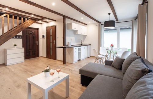 gmina Karnice House | Brick Cottage near Baltic Sea and Windmill