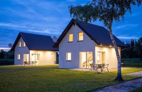 gmina Karnice House | Brick Cottage near Baltic Sea and Windmill