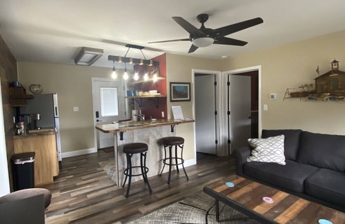 Patricksburg Cabin | Bridge-view Family Suite
