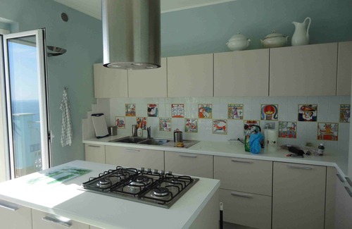 San Lorenzo al Mare Villa | Bright and elegant villa with private pool and garden terrace with sea view