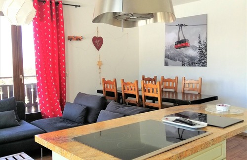 Le Devoluy Apartment | Bright apartment with panoramic views