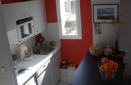 Rotheneuf-Le Pont Apartment | Bright duplex balcony and small sea view, 100 m from Val beach, St Malo Rothéneuf