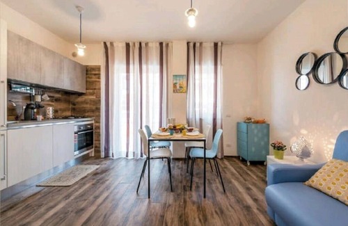 Polignano a Mare House | Bright Dwelling with sea view, partnered with private beach and pool/spa.