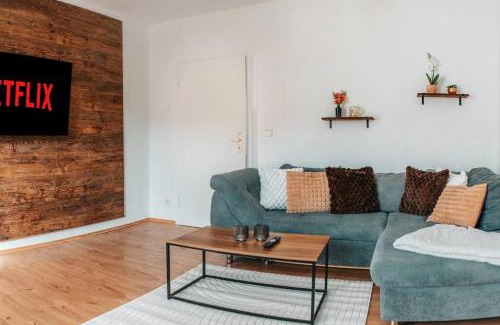 Sudostviertel Apartment | bright & grey - Netflix - City - Wifi - 4 Person