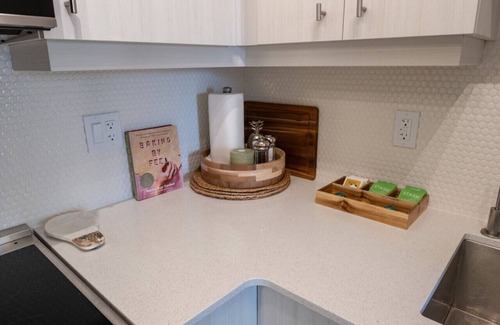Kitchener Apartment | Bright & Modern Downtown Stay