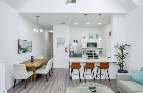 Corpus Christi House | Bright & Modern Retreat w/Pool & Pirate ship Playground, Steps from the Beach