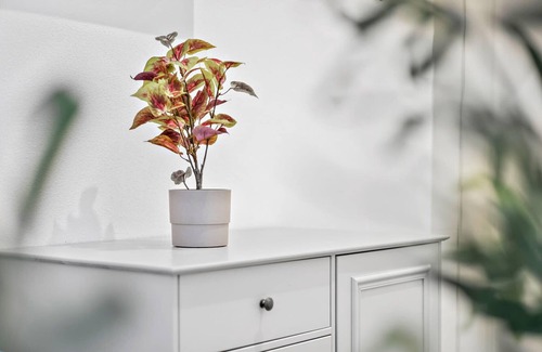 Antonviertel Apartment | ☆BRIGHT: New Design Studio | Kitchen | Parking