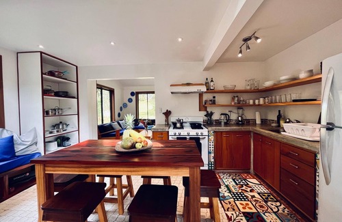 Rivas House | Bright Riverfront Home with Carport, Internet and Organic Gardens