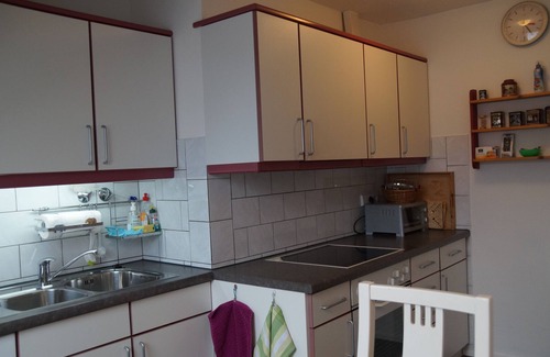 Oberwiehre Apartment | Bright top floor apartment on the 2nd floor with a large south-facing terrace and free WiFi