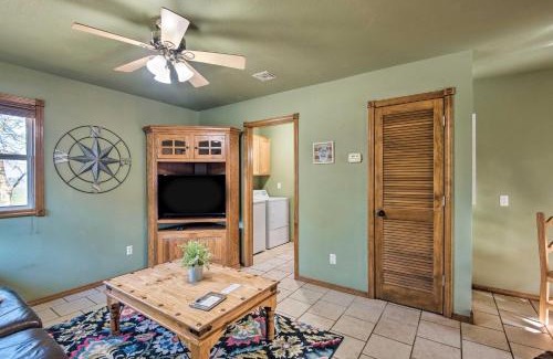 Broken Bow House | Broken Bow Cottage with Deck, Hot Tub and Fire Pit!